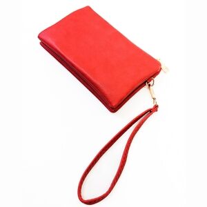 🦋LAST 1🦋 NWT Jen & Co. Riley Crossbody Clutch, Red
